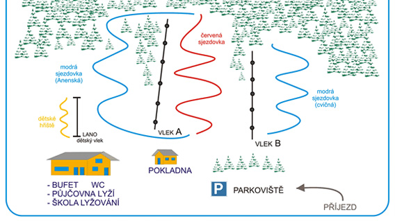 Lyžařský areál Lázeňský vrch (sjezdové lyžování)